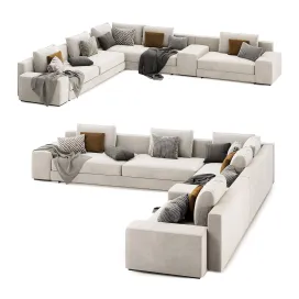 Daniels modular sofa by minotti italia
